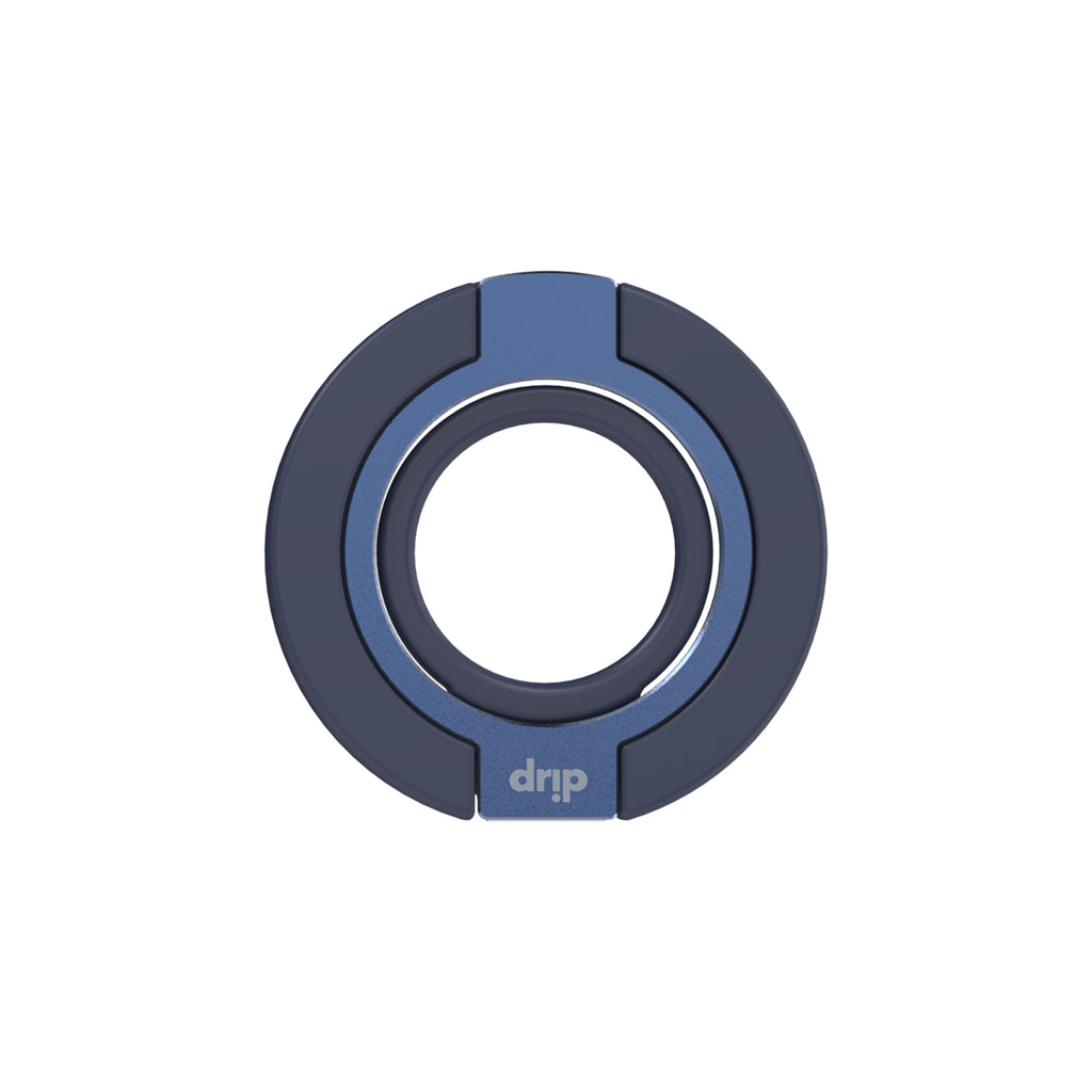 Drip Dual-Sided Magnetic Silicone Ring Aluminum Alloy Phone Stand
