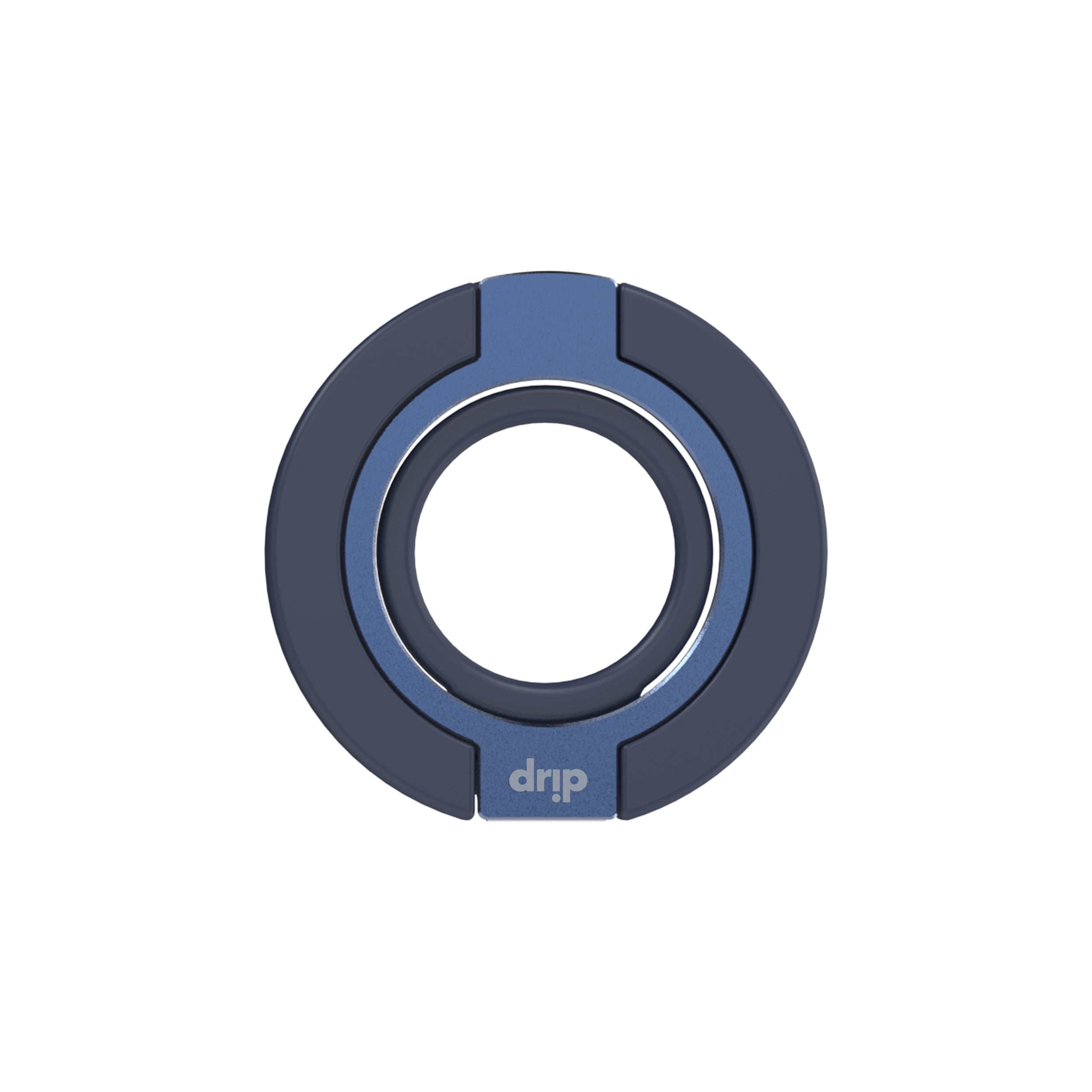 Drip Dual-Sided Magnetic Silicone Ring Aluminum Alloy Phone Stand