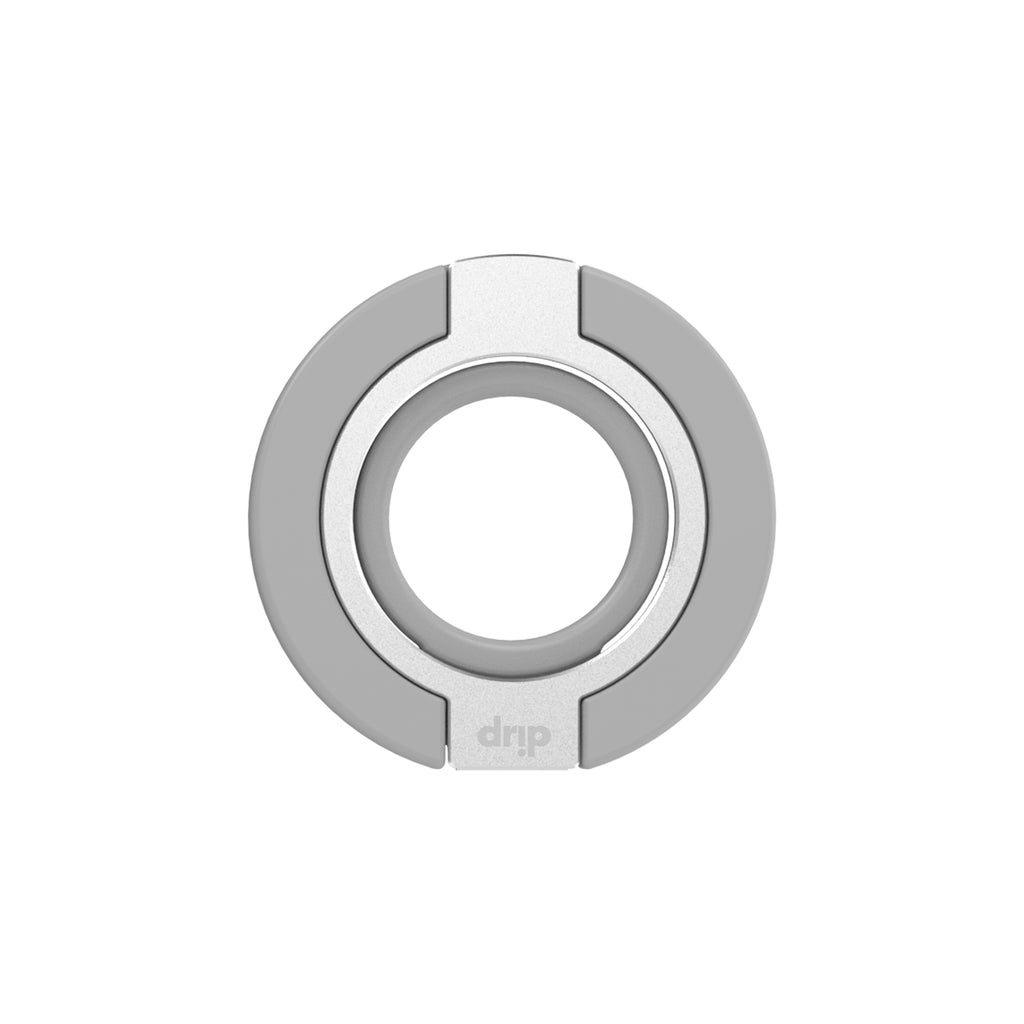 Drip Dual-Sided Magnetic Silicone Ring Aluminum Alloy Phone Stand