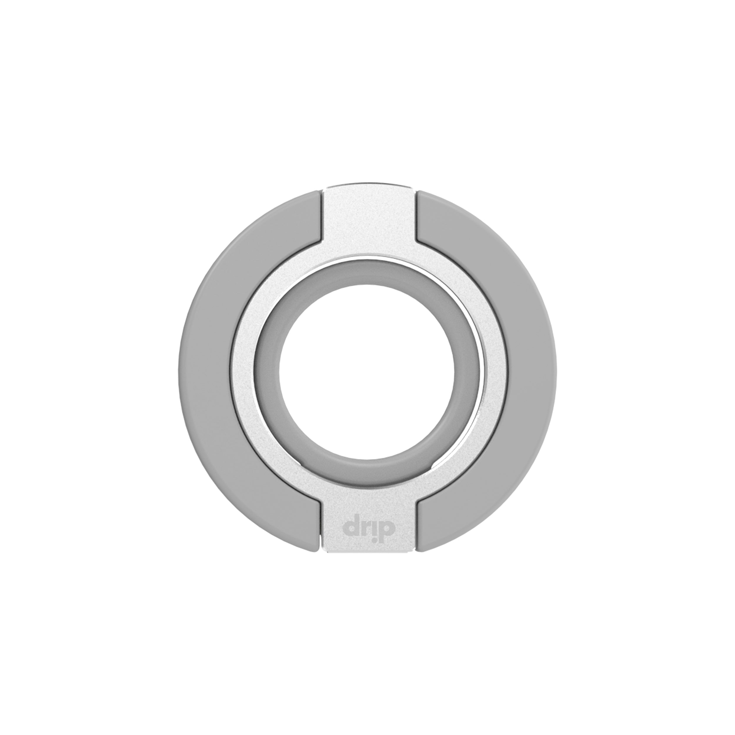 Drip Dual-Sided Magnetic Silicone Ring Aluminum Alloy Phone Stand