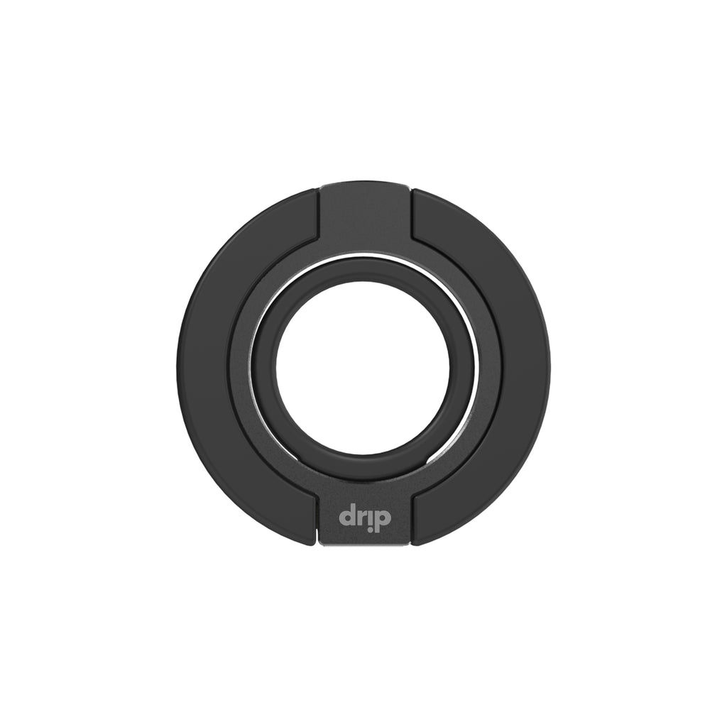 Drip Dual-Sided Magnetic Silicone Ring Aluminum Alloy Phone Stand