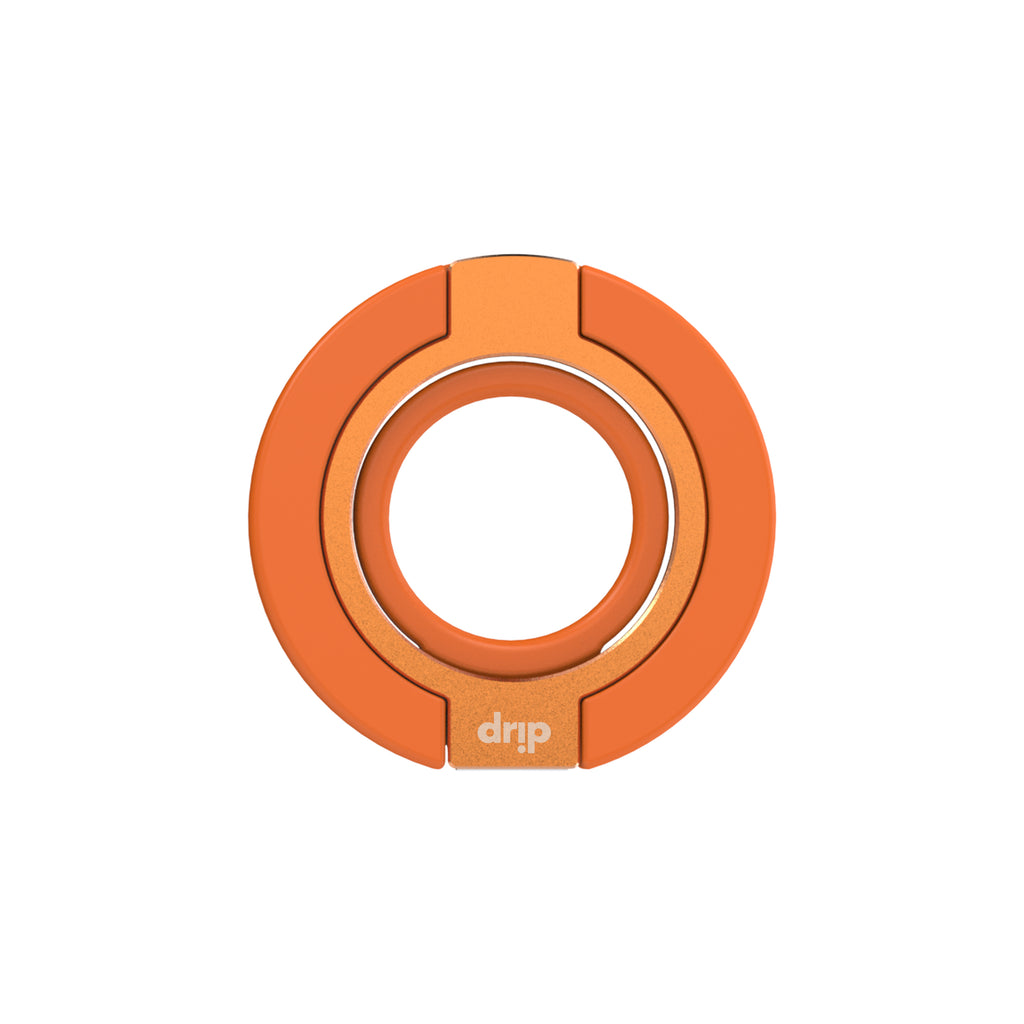 Drip Dual-Sided Magnetic Silicone Ring Aluminum Alloy Phone Stand