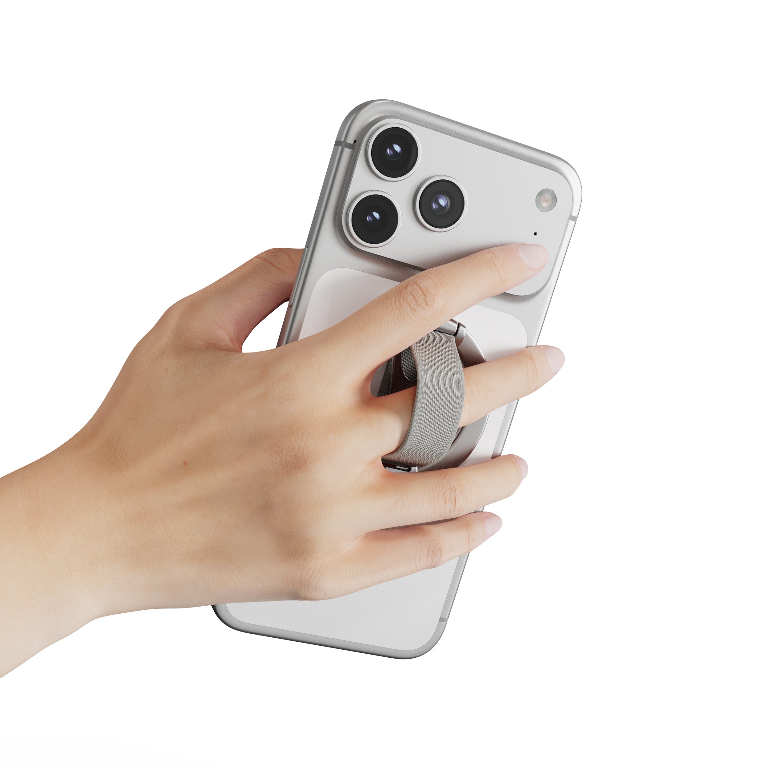 Drip Magnetic Ring Phone Holder Kickstand with Finger Strap