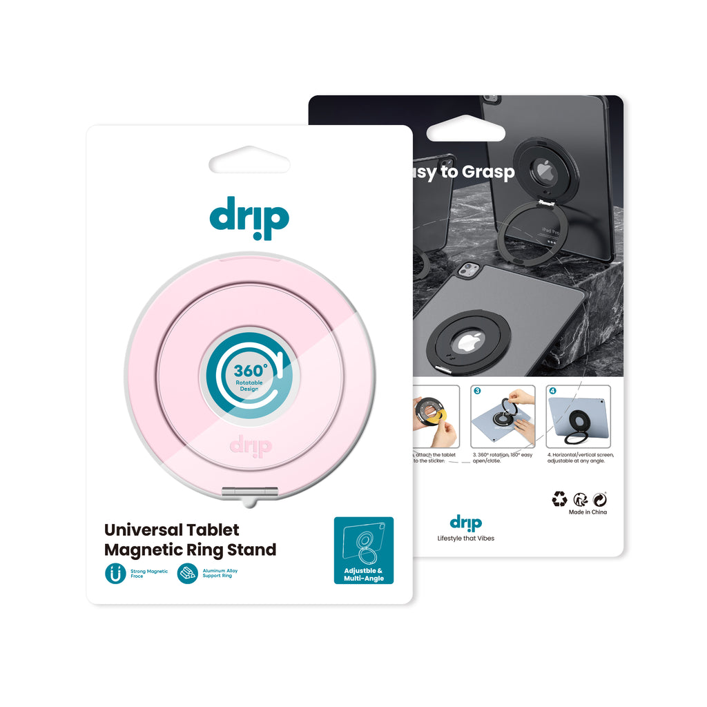 Drip 360 Rotating Universal Tablet Magnetic Ring Holder