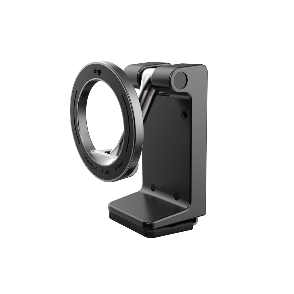 Drip 360° Rotatable Travel Extendable Magnetic Phone Mount Black