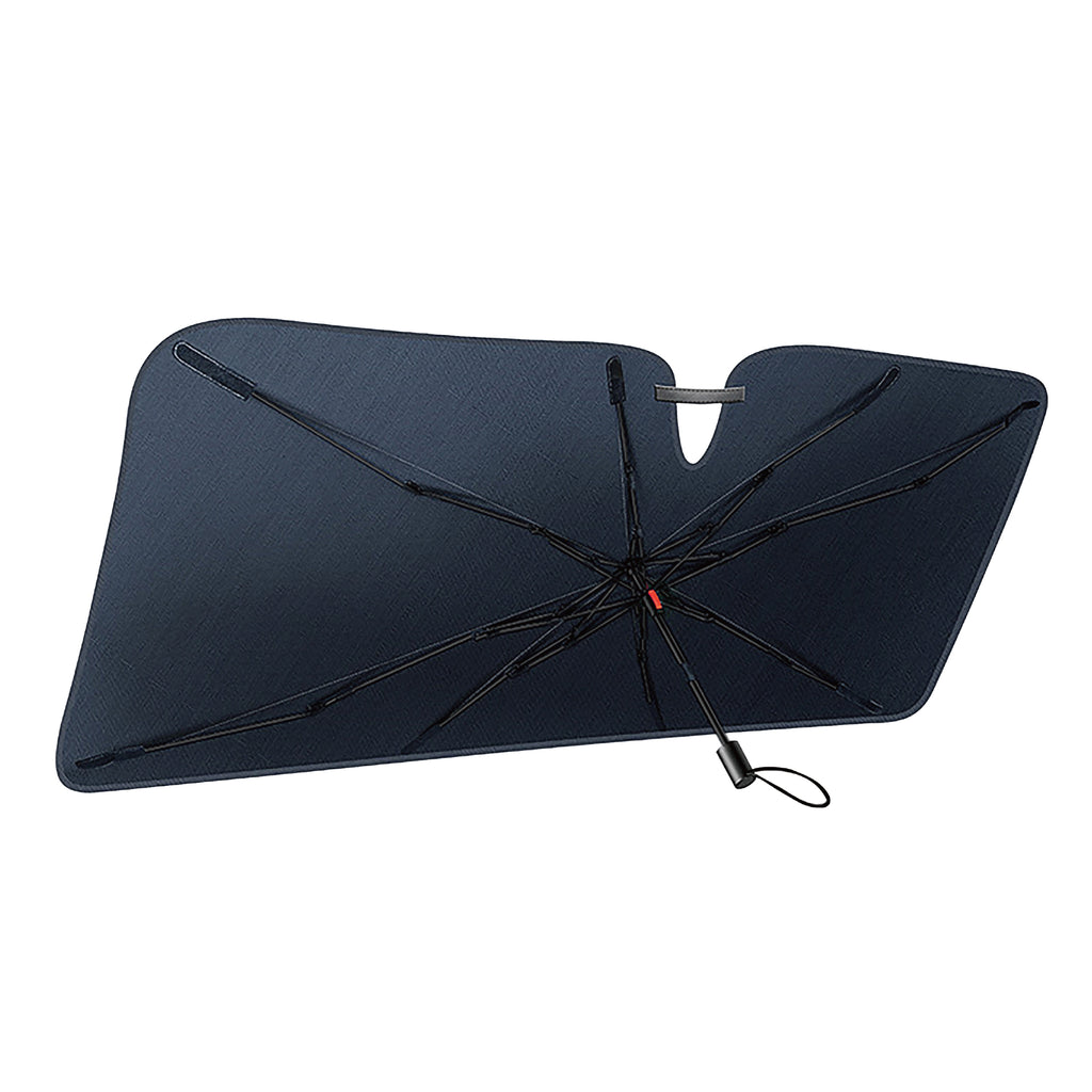 Drip Umbrella Car Windshield Sunshade Black