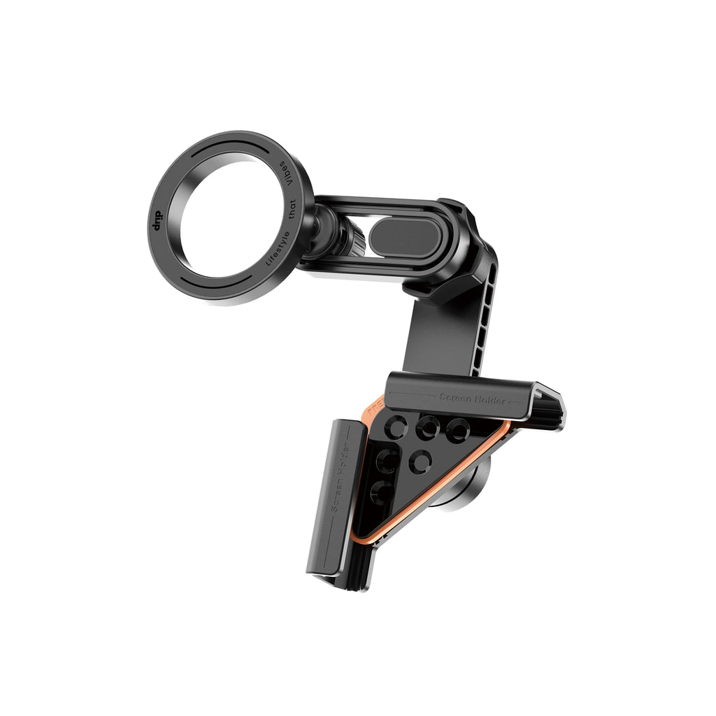 Drip Magnetic Phone Mount for Car Monitor Black
