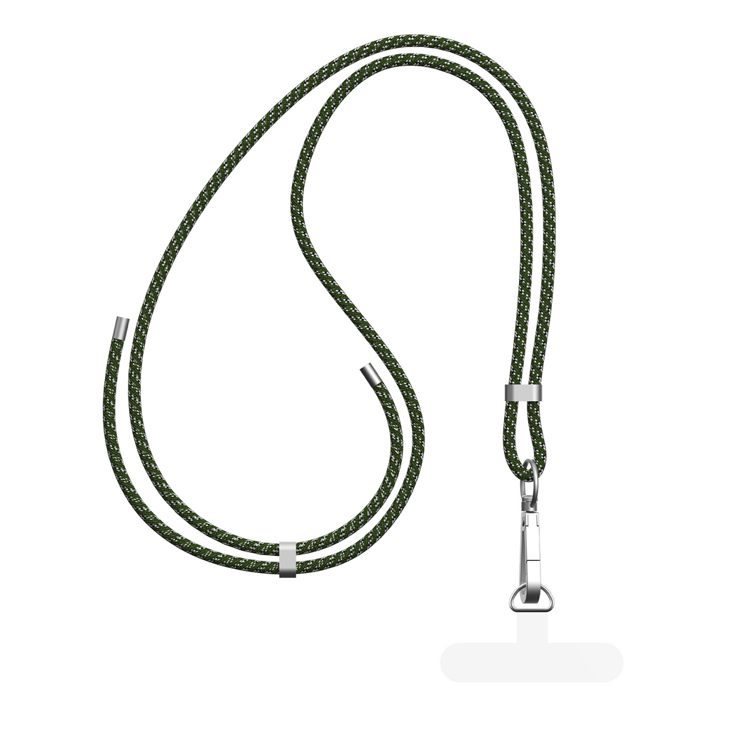 Drip Rope Crossbody Strap with Phone Tether Tabs