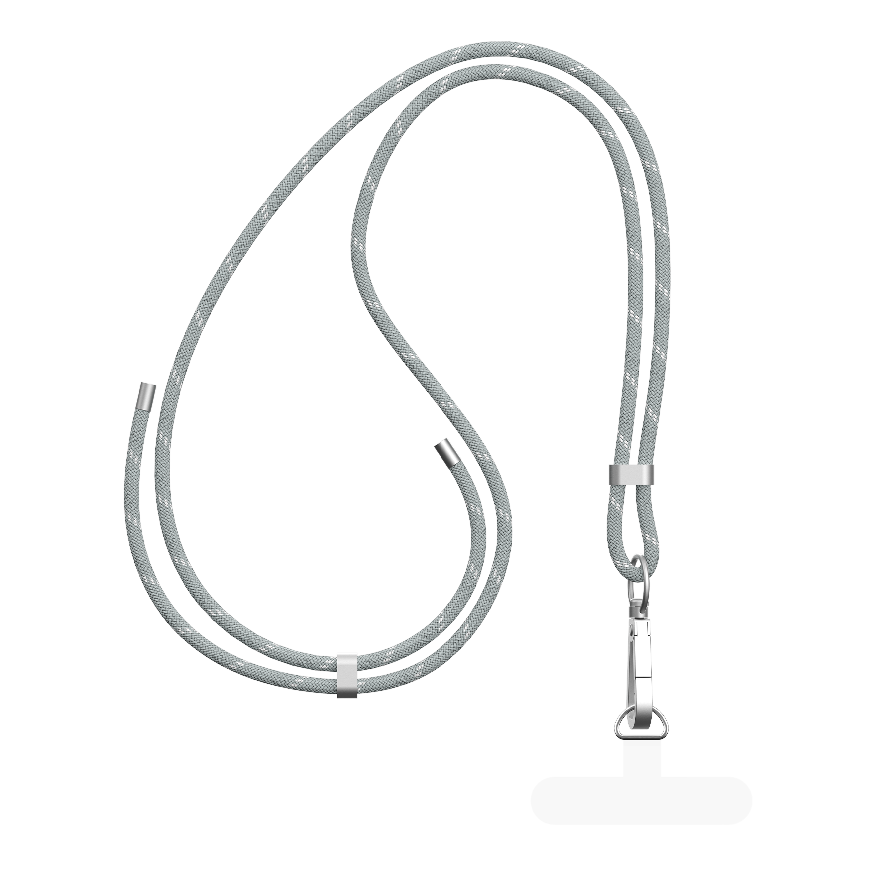 Drip Rope Crossbody Strap with Phone Tether Tabs
