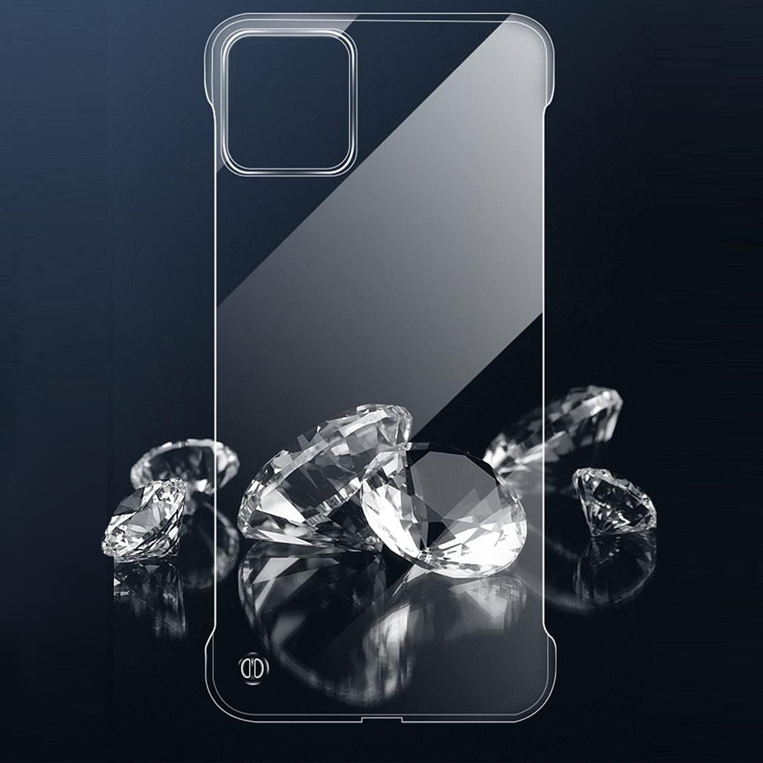 Drip Frameless Clear Phone Case for iPhone 15 & 16 Series