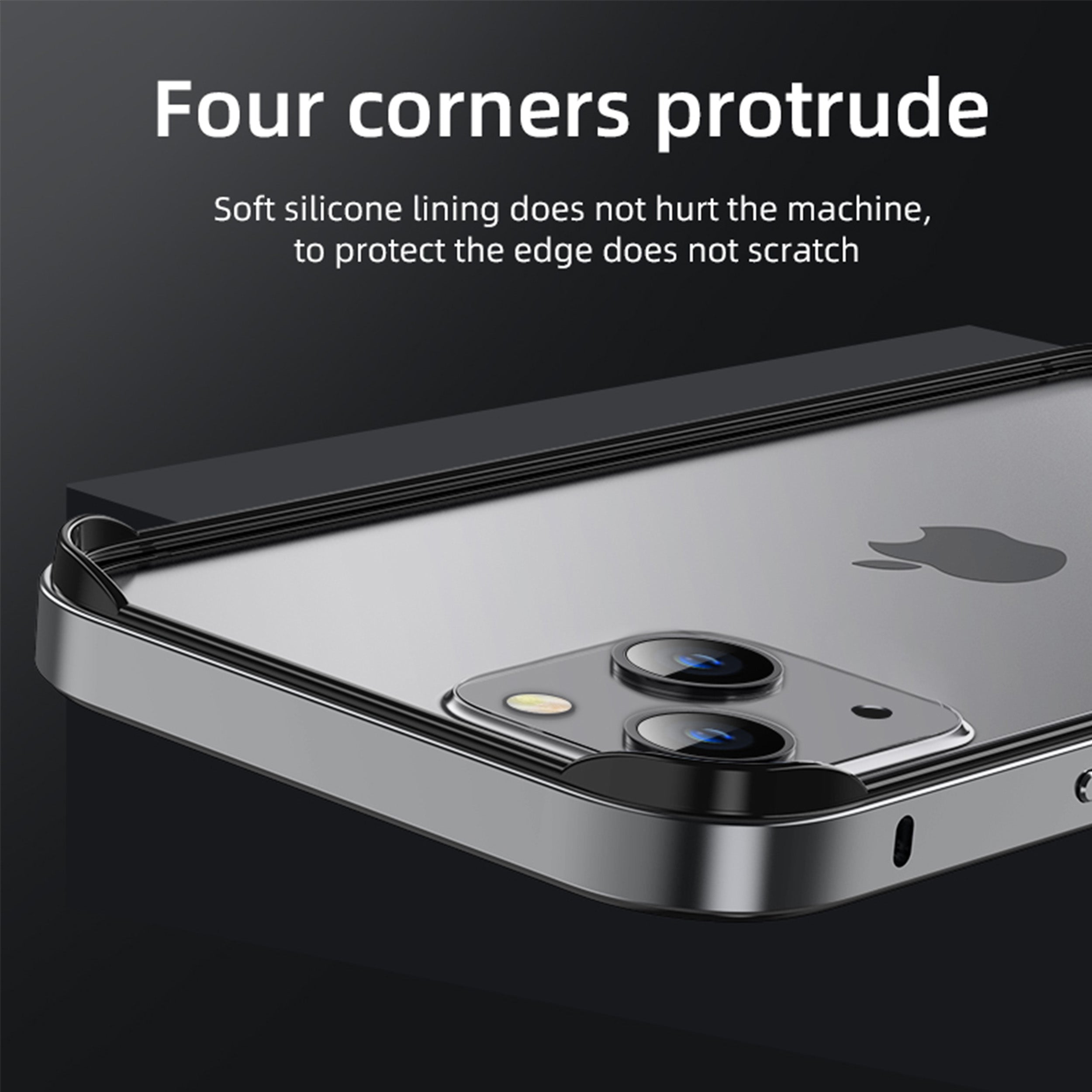 Drip Metal Frame Armor with Soft Inner Bumper for iPhone 15 & 16 Series