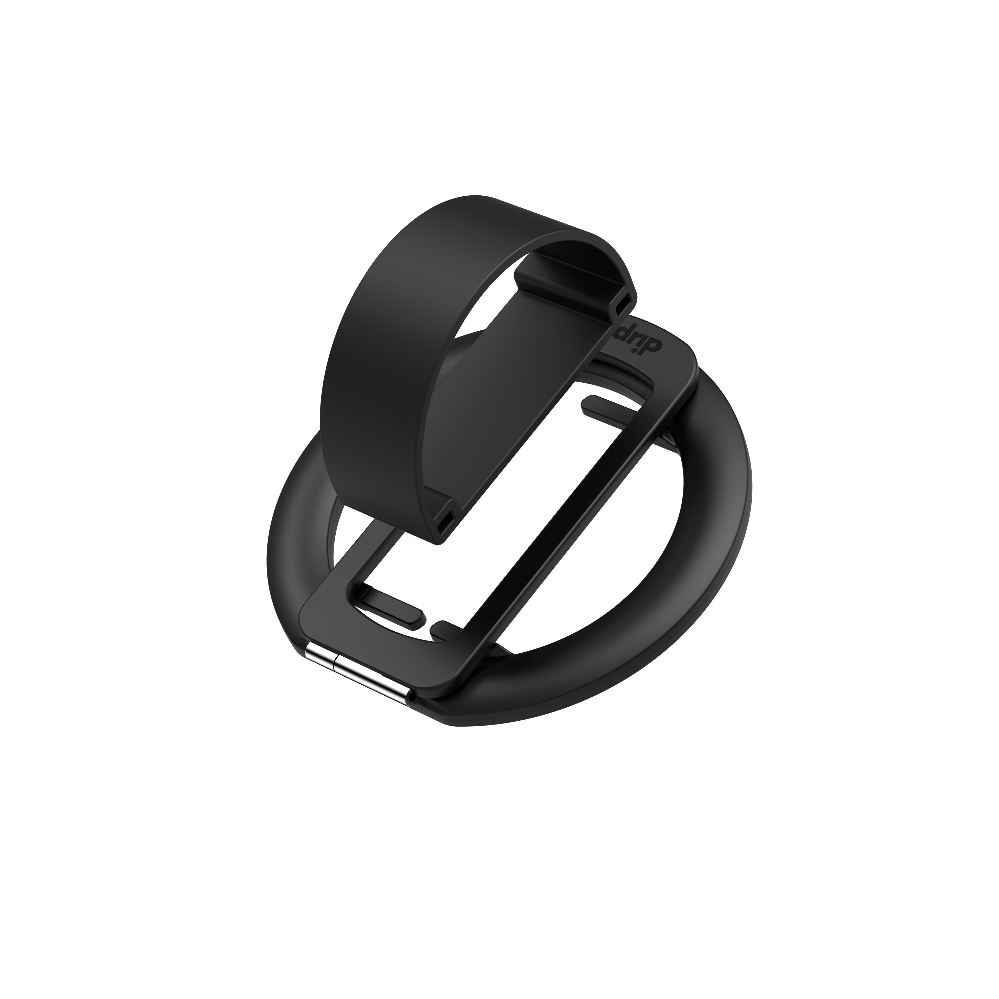 Drip SoftGrip Magnetic Ring Phone Holder with Removable Finger Strap