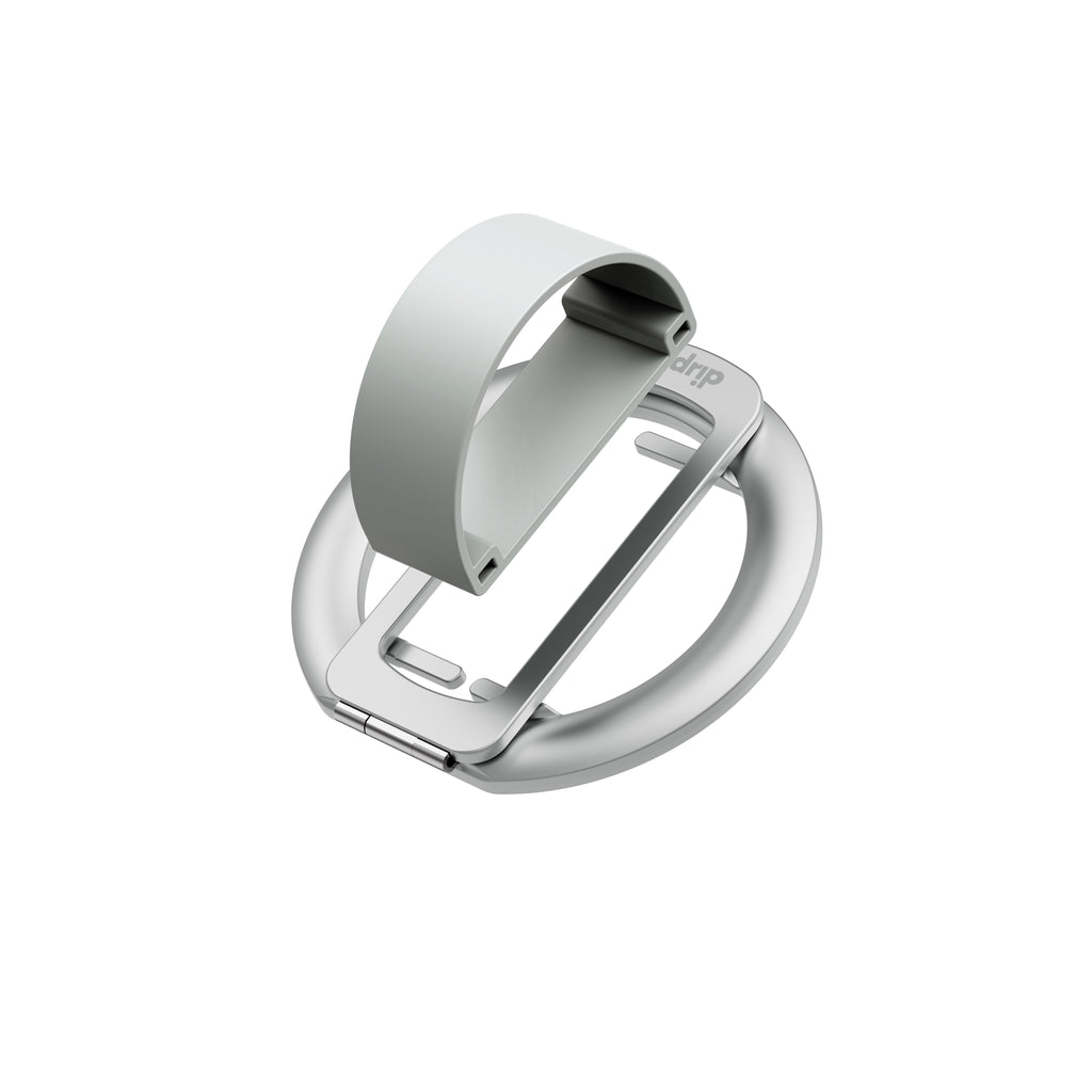 Drip SoftGrip Magnetic Ring Phone Holder with Removable Finger Strap