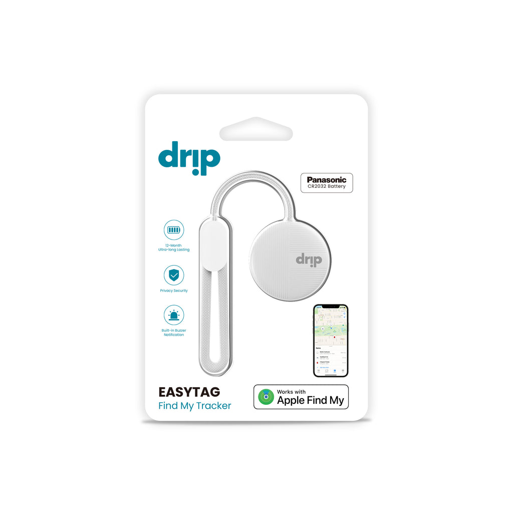 Drip Bluetooth EasyTag Find My Tracker