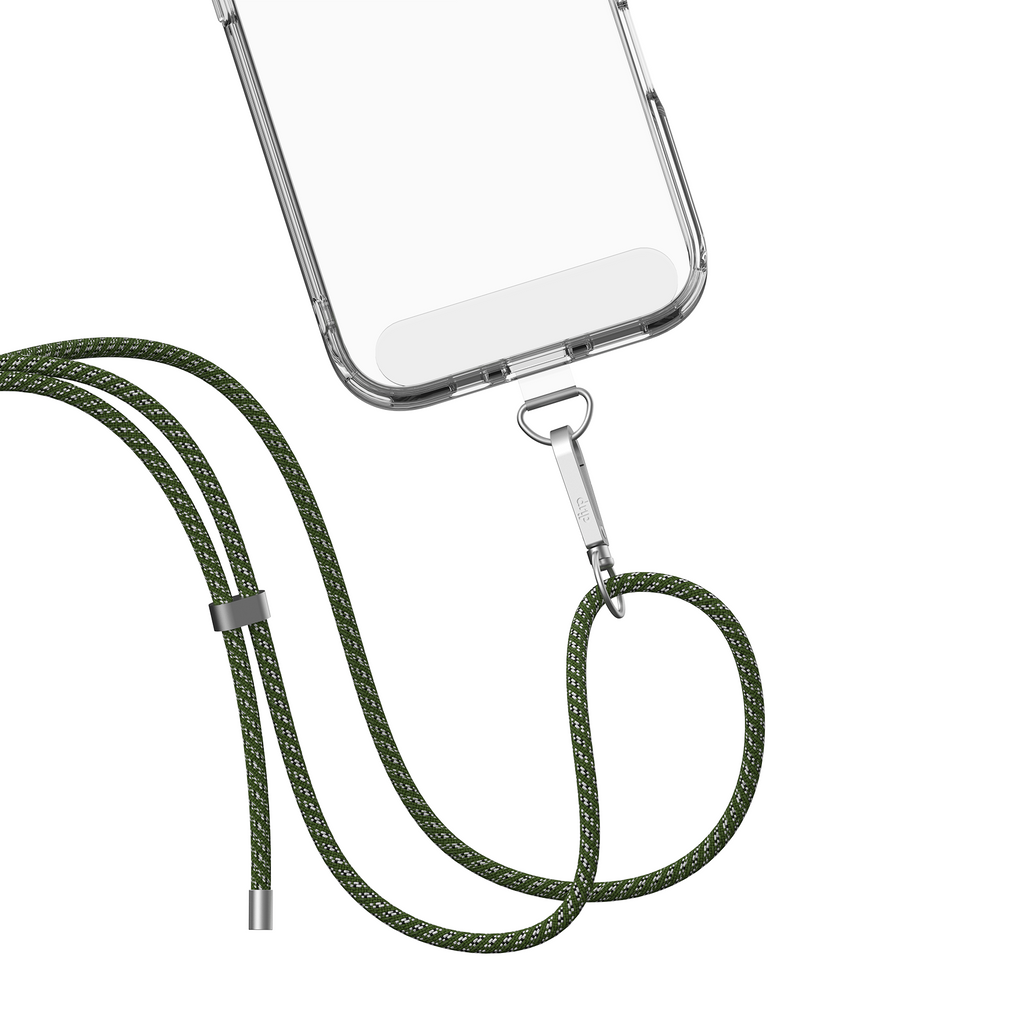 Drip Rope Crossbody Strap with Phone Tether Tabs