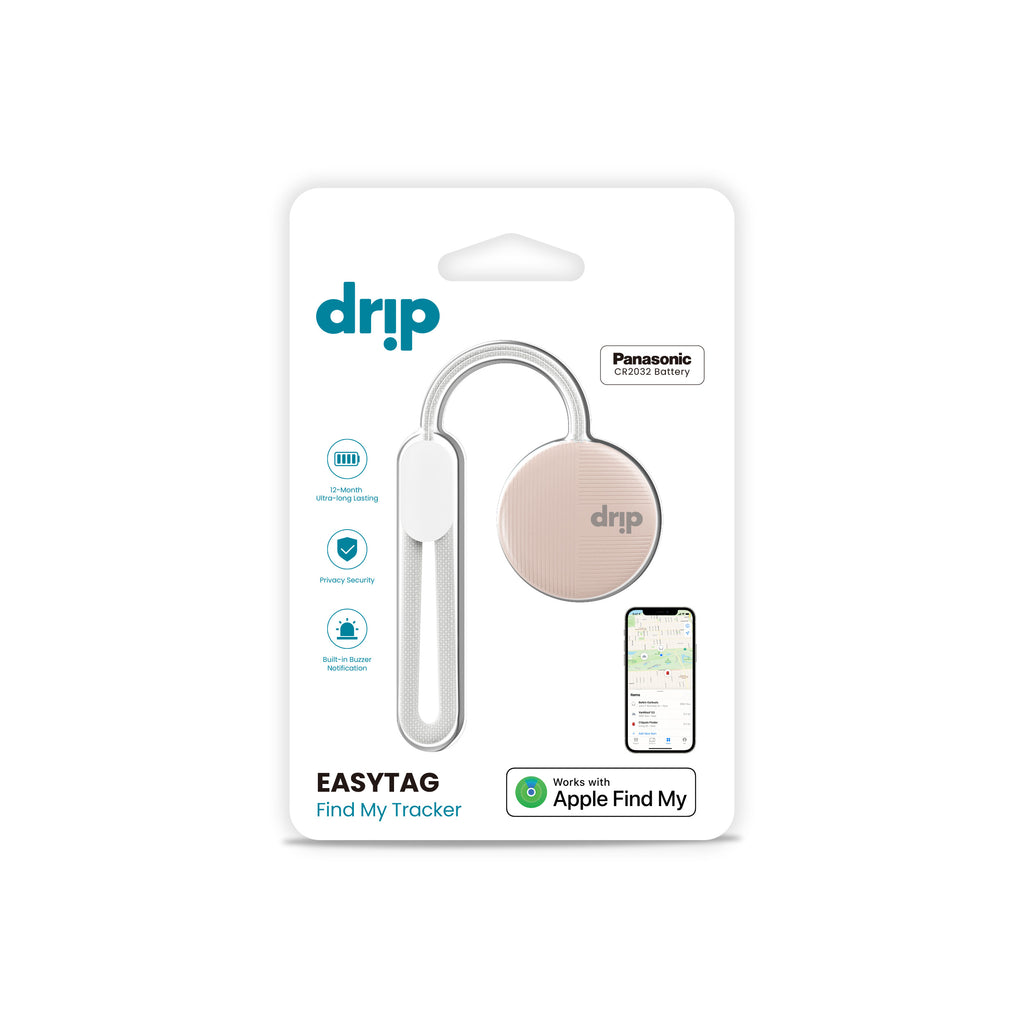 Drip Bluetooth EasyTag Find My Tracker