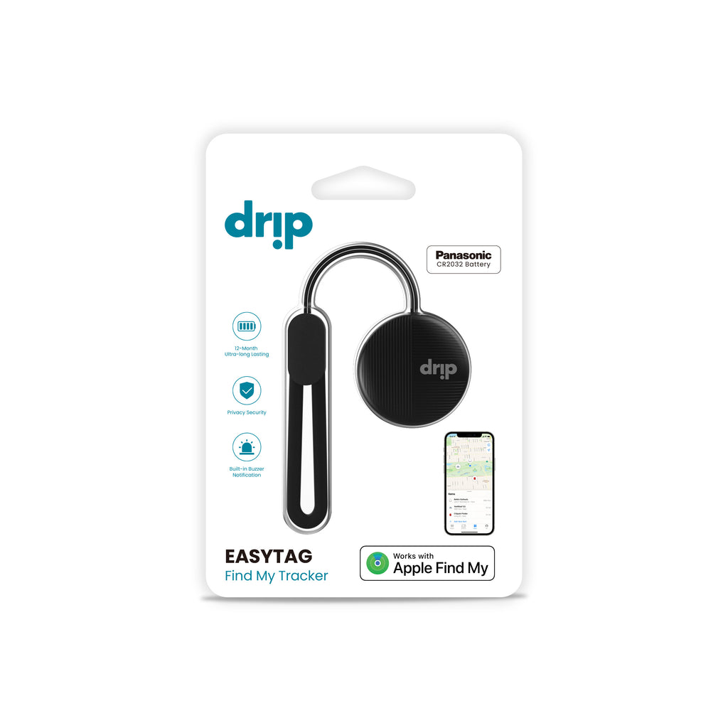 Drip Bluetooth EasyTag Find My Tracker