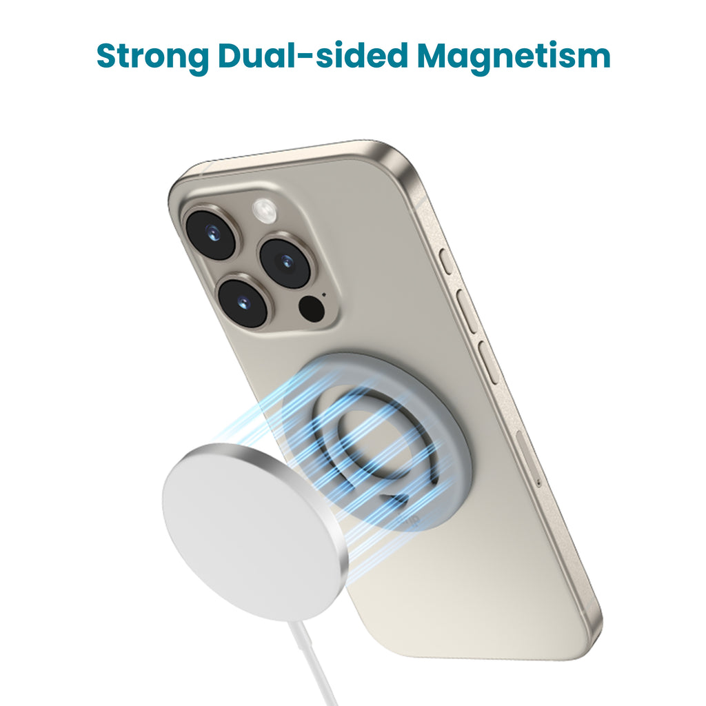 Drip Double Side Magnetic Silicone Ring Holder