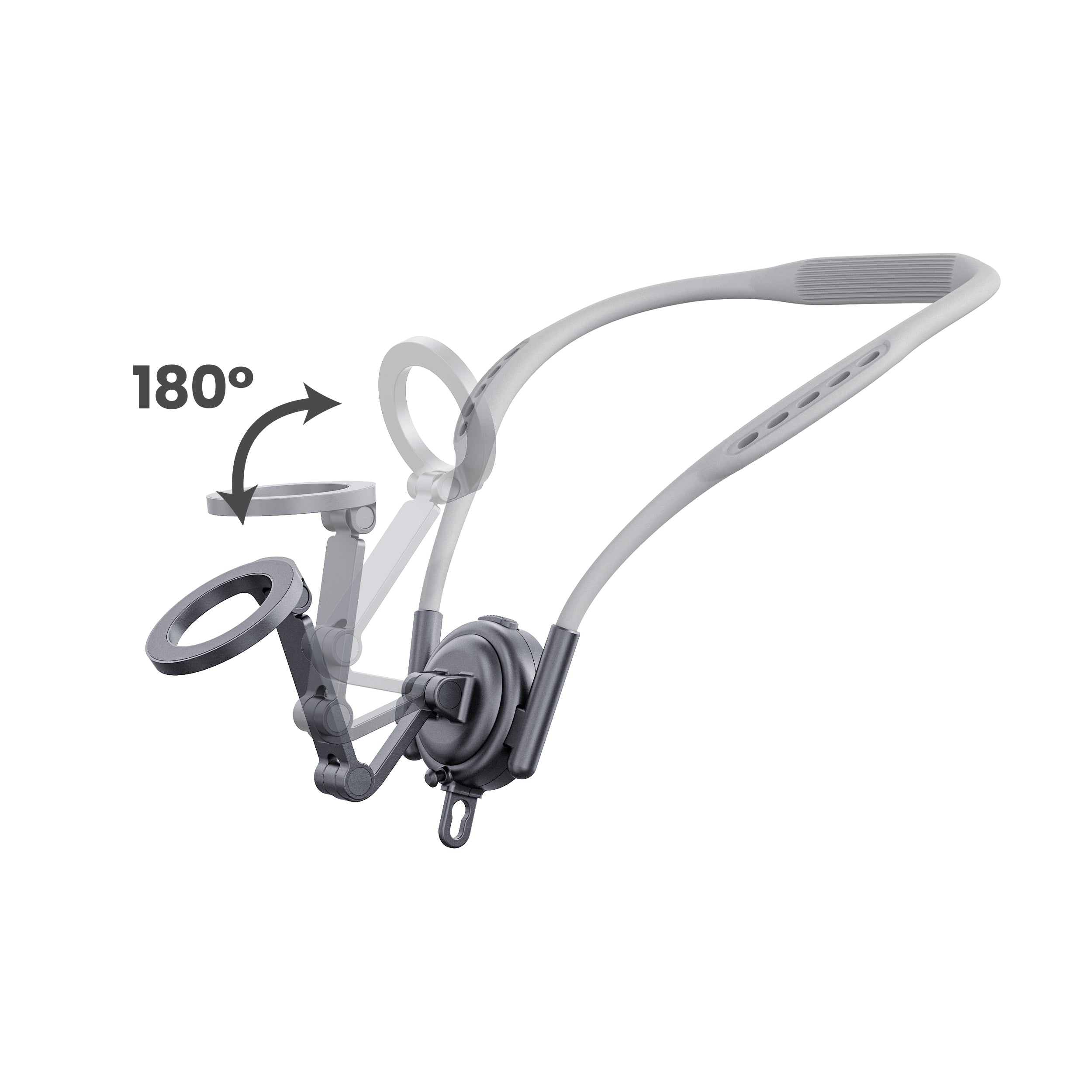 Drip Magnetic Neck Phone Mount Black