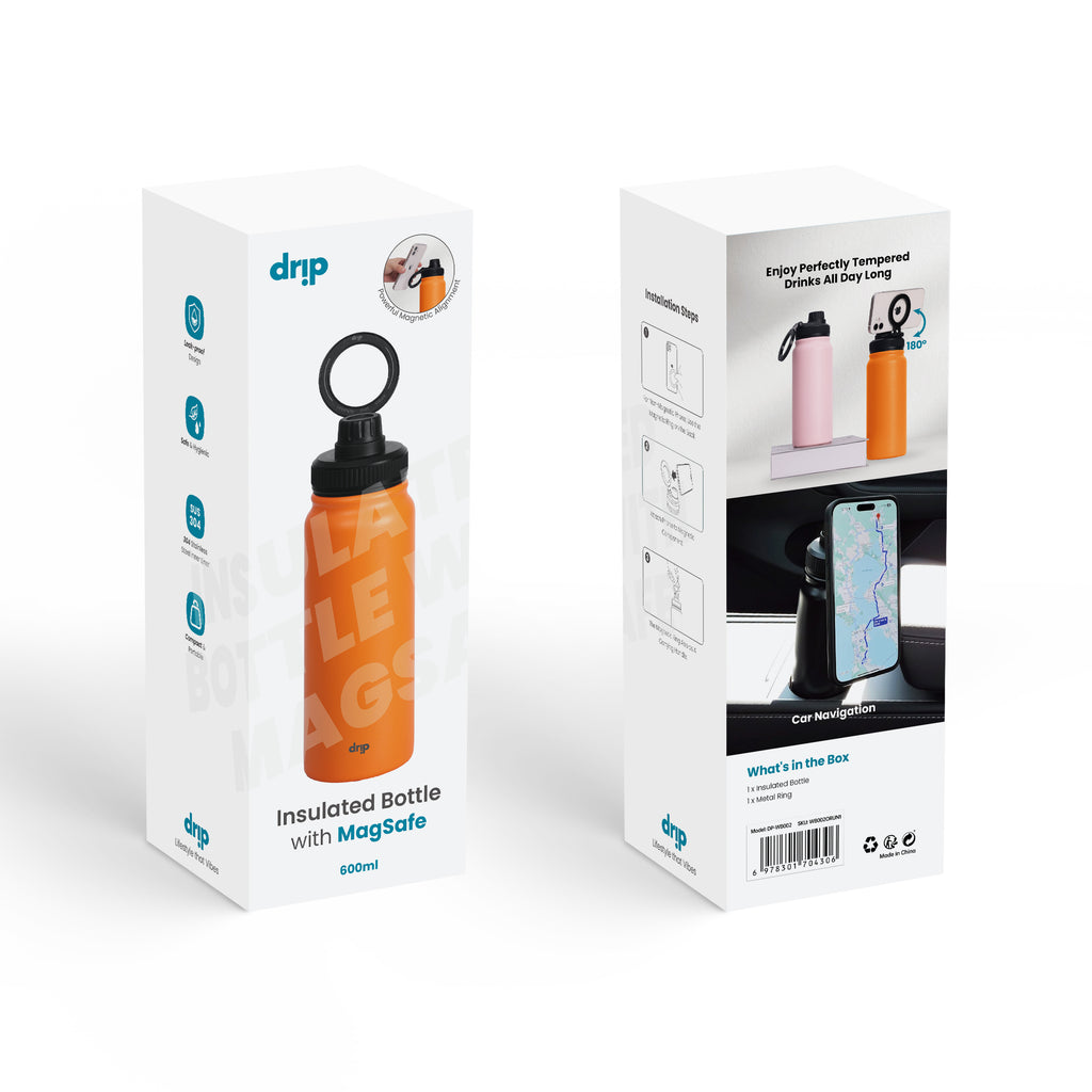 Drip Stainless Steel Insulated Bottle with MagSafe