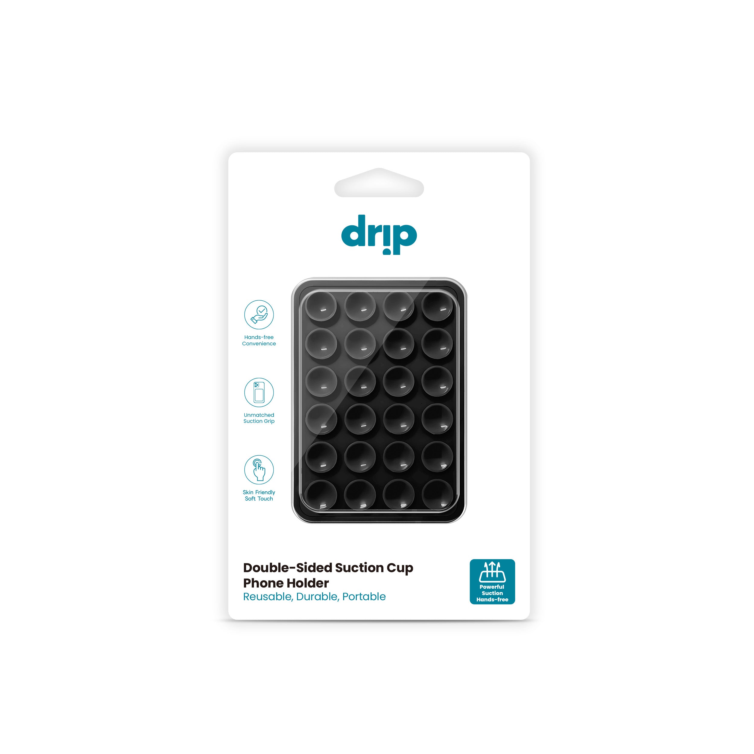 Drip Double-Sided Silicone Suction Cup Phone Holder