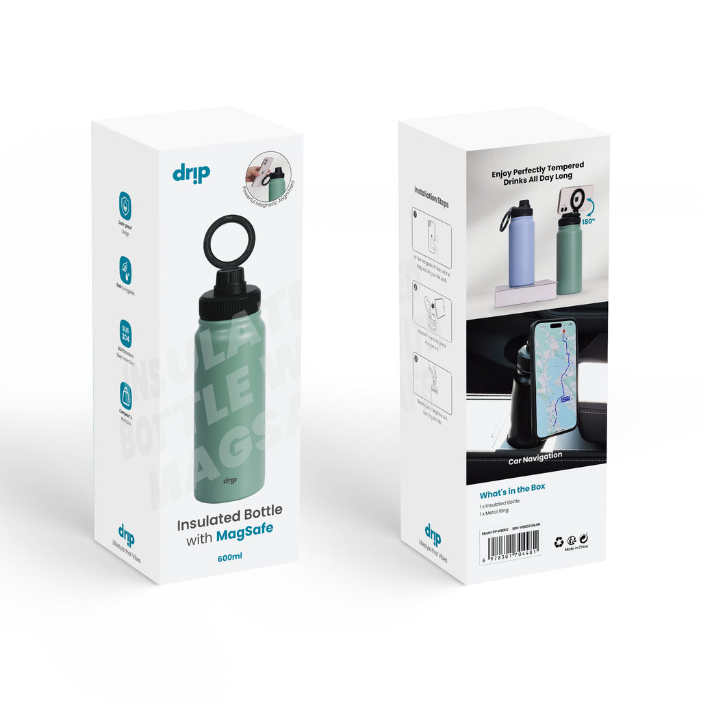 Drip Stainless Steel Insulated Bottle with MagSafe