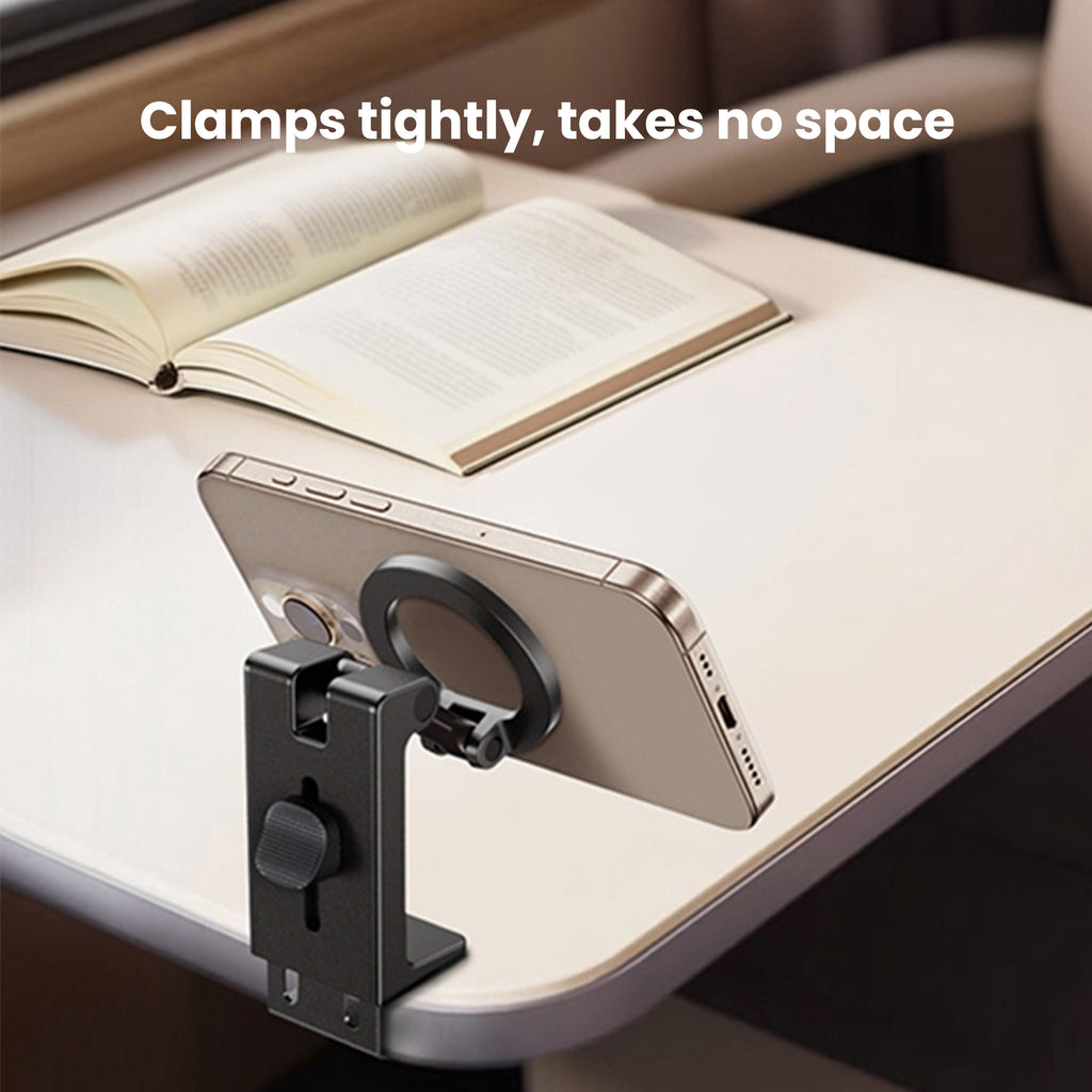 Drip 360° Rotatable Travel Extendable Magnetic Phone Mount Black