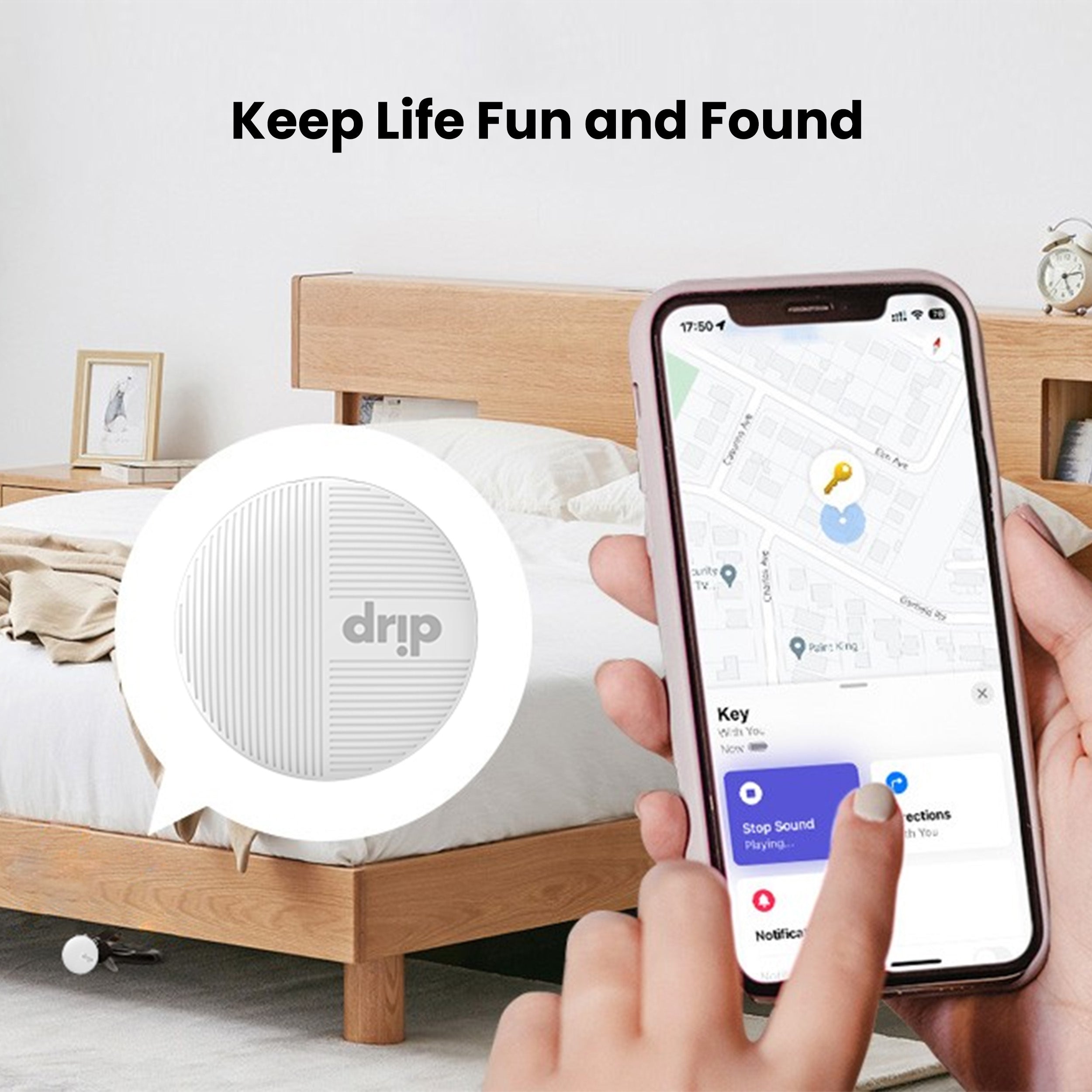Drip Bluetooth EasyTag Find My Tracker