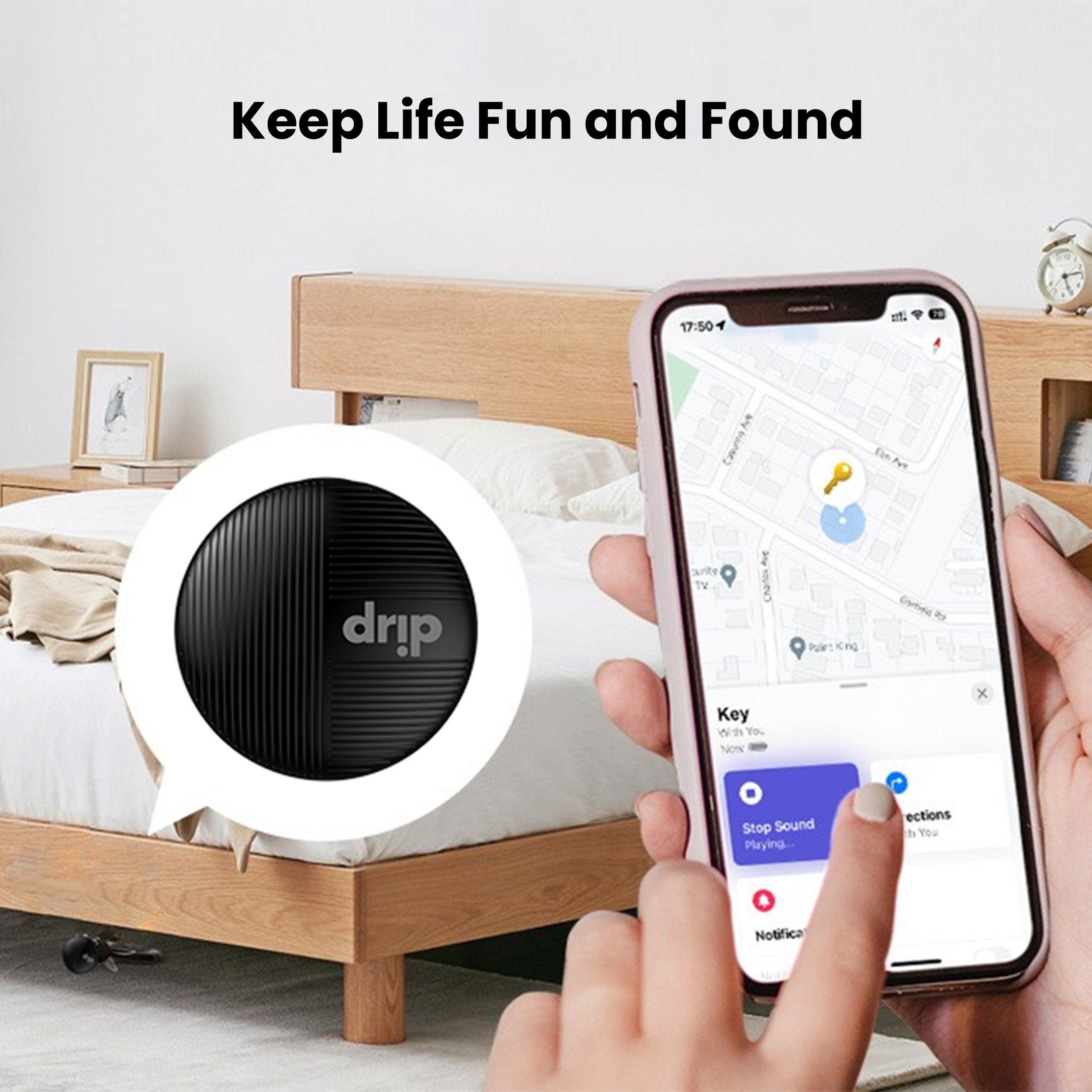 Drip Bluetooth EasyTag Find My Tracker