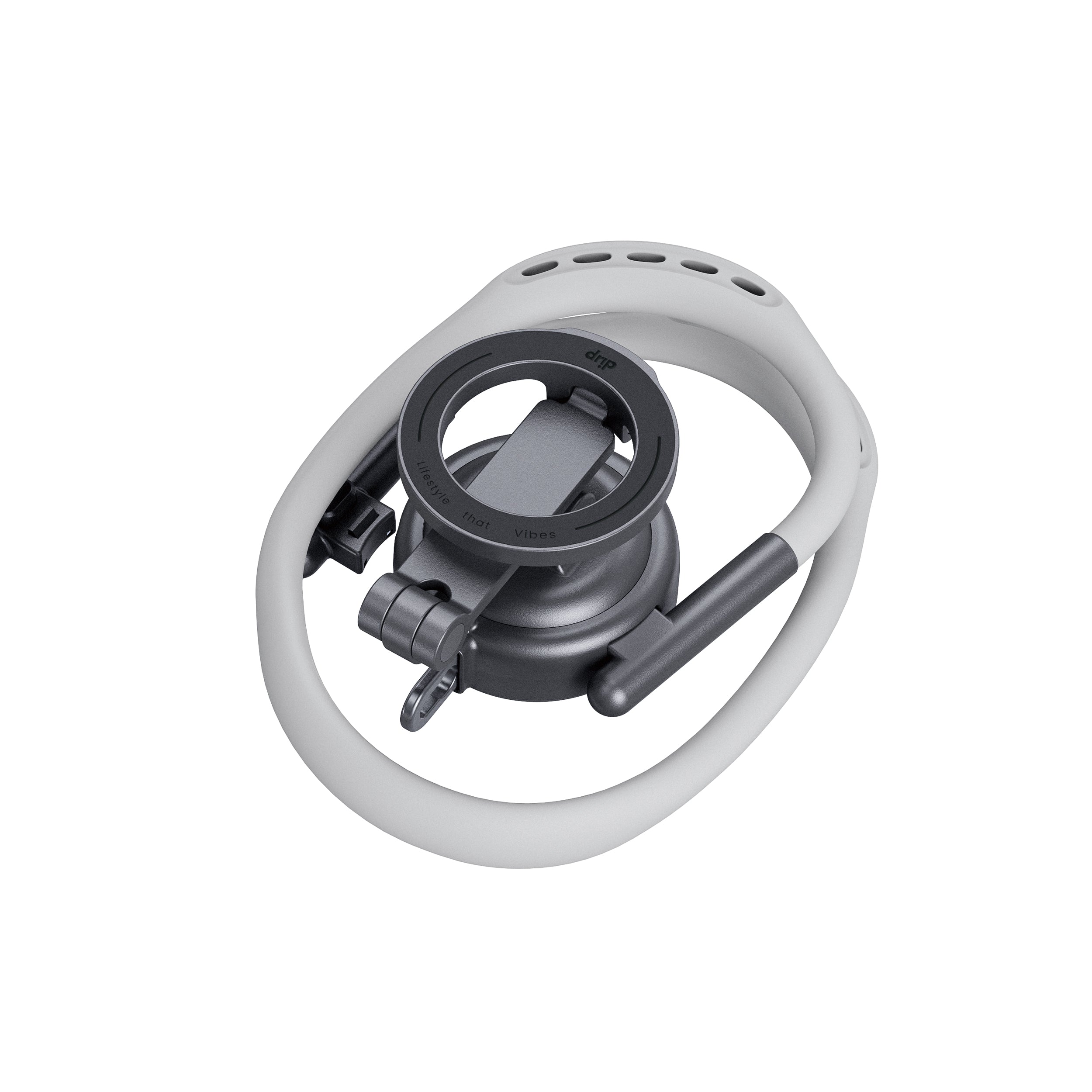 Drip Magnetic Neck Phone Mount Black