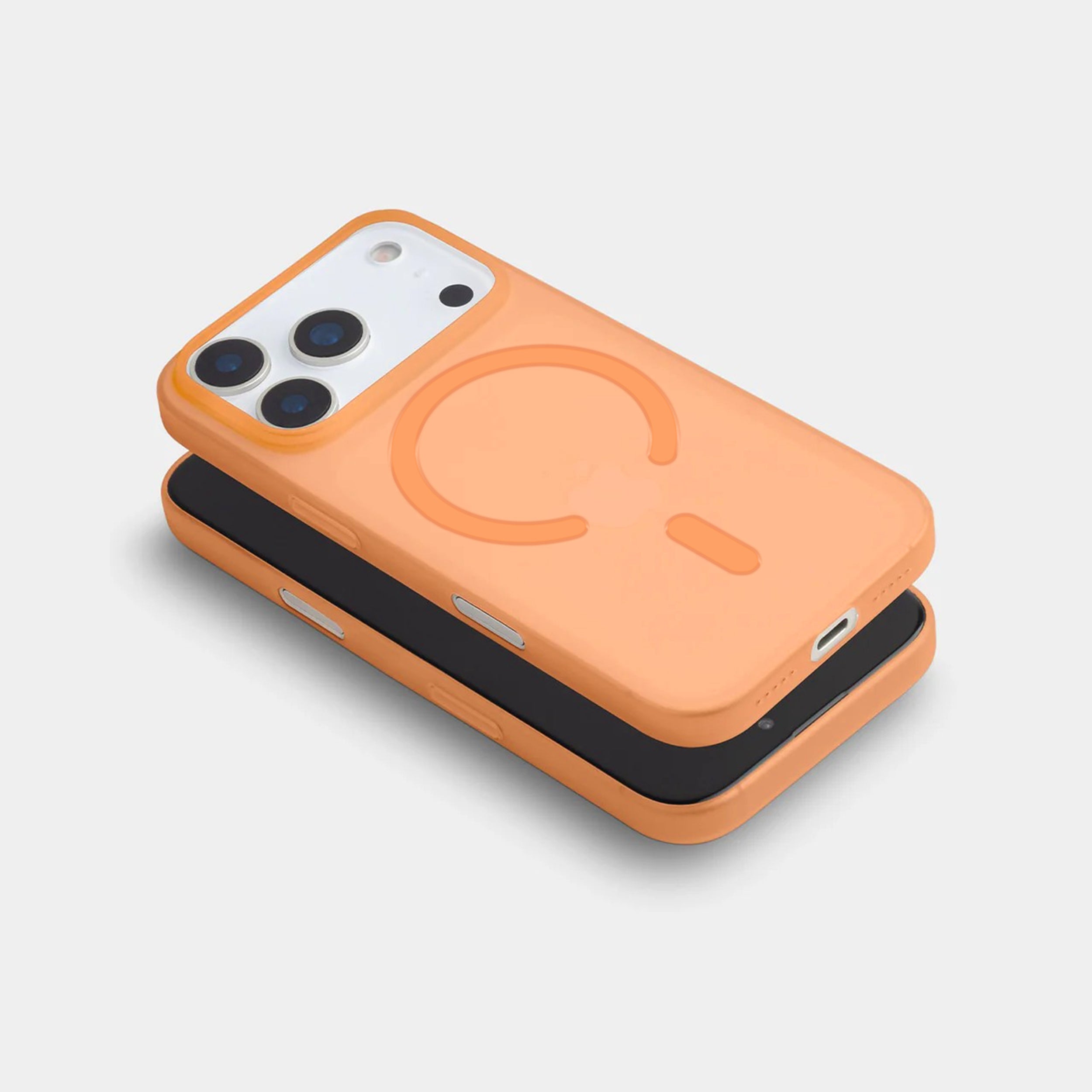 Drip Thinnest Frosted Phone Case with MagSafe Cosmic Orange for iPhone 17 Series