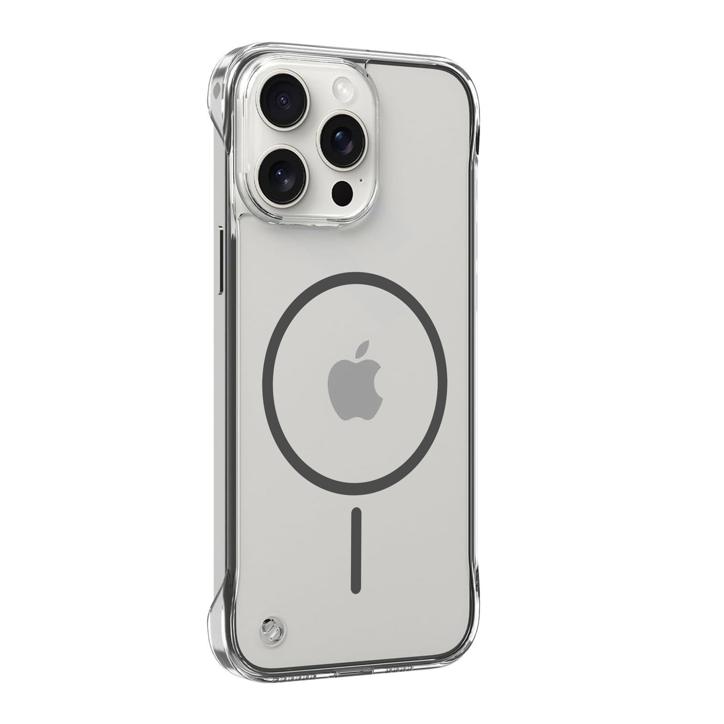 Drip Frameless Clear Phone Case for iPhone 15 & 16 Series