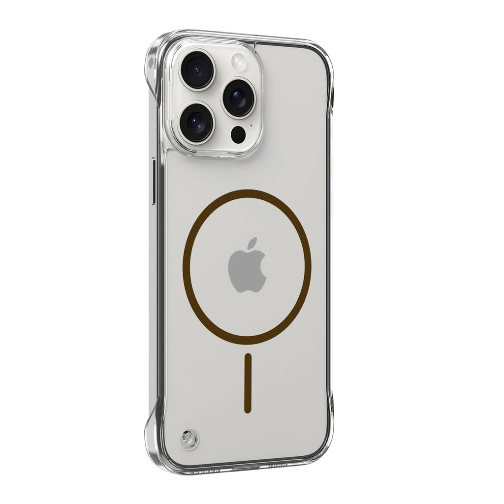 Drip Frameless Clear Phone Case for iPhone 15 & 16 Series
