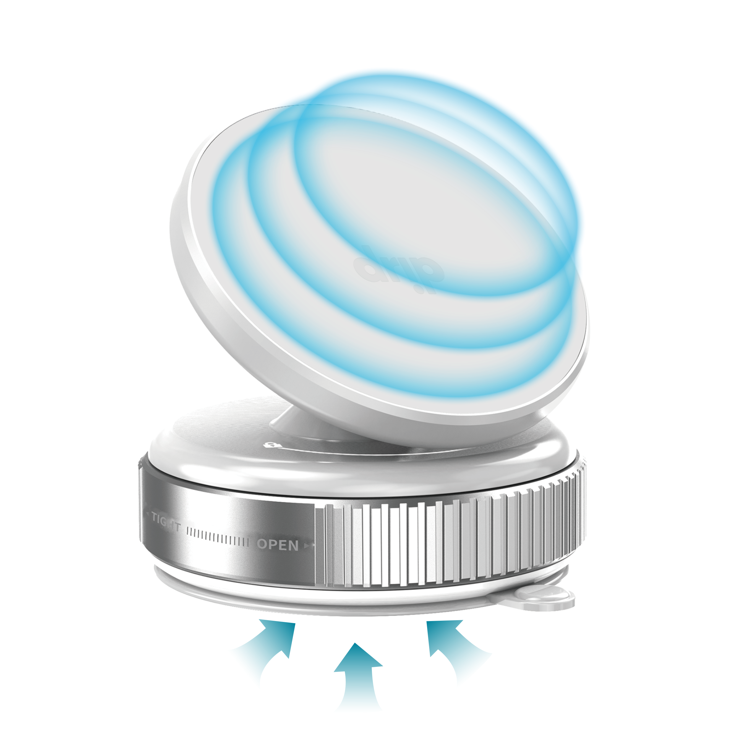 Drip 360° Rotating Vacuum Suction Magnetic Car Phone Mount
