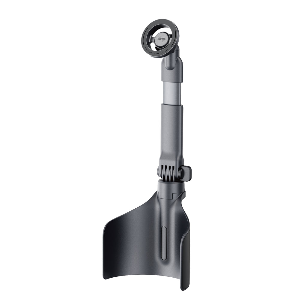 Drip 2-IN-1 Height Adjustment Cup Holder Mount Black